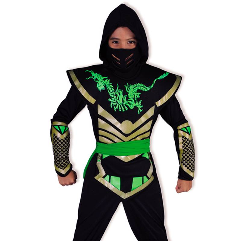 Disfraz de Ninja del Dragón para hombre