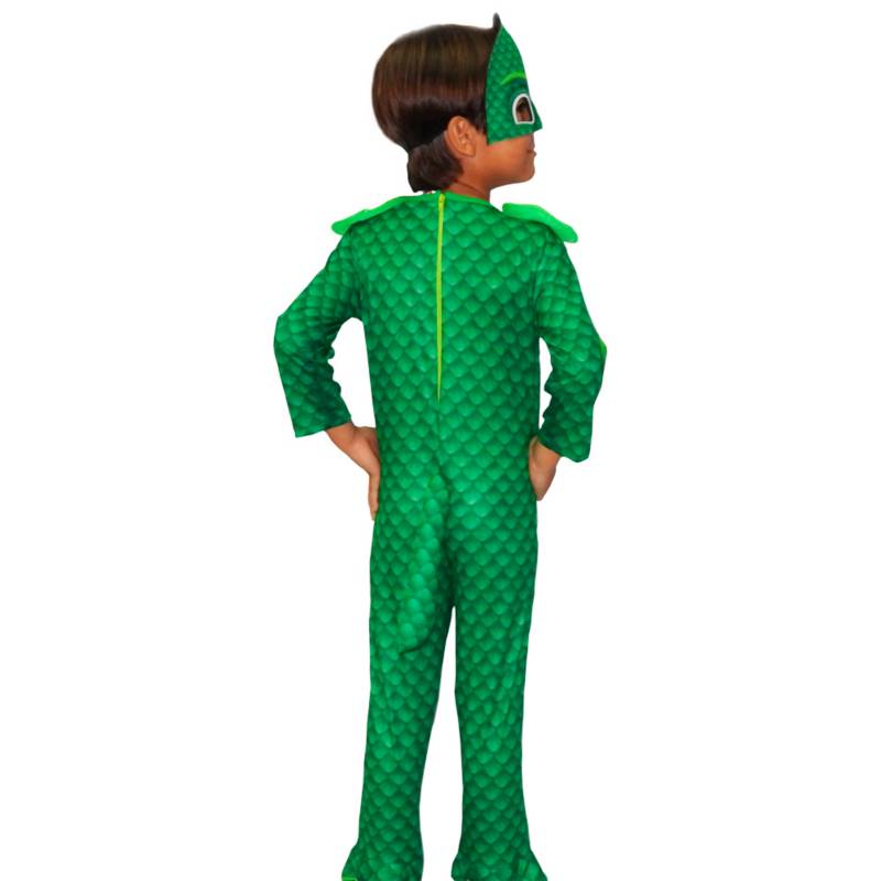 DISFRAZ DE GEKKO PJ MASK PARA NIÑO