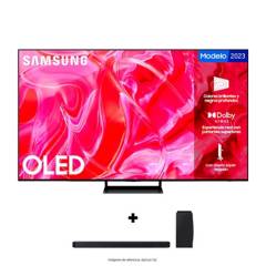 SAMSUNG - Combo Samsung 77 pulgadas OLED 4K HDR Smart TV