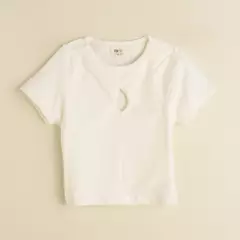 ELV - Camiseta para Niña en Algodón ELV