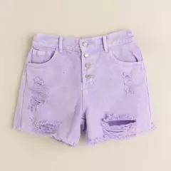 ELV - Shorts para Niña en Algodón ELV