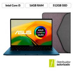 Portátil ASUS Zenbook 14X | Intel Core i5 | 16GB de RAM | 512GB SSD de Almacenamiento | Windows 11 | Pantalla OLED 14 Pulgadas | Computador Portatil