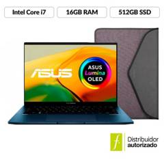 ASUS - Portátil ASUS Zenbook 14X | Intel Core i7 | 16GB de RAM | 512GB SSD de Almacenamiento | Windows 11 | Pantalla OLED 14 Pulgadas | Computador Portatil