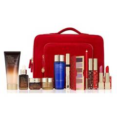 ESTEE LAUDER - Set de navidad Blockbuster maquillaje + skincare essentials Estee Lauder Incluye: 11 productos