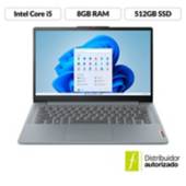 Portátil Lenovo Ideapad Slim 3 | Intel Core i5 Serie H | 8GB de RAM | 512GB SSD de Almacenamiento | Windows 11 | Pantalla 14 pulgadas | IP Slim 3 | Computador Portátil