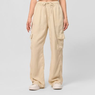 Pantalón Cargo Tiro alto para Mujer BASEMENT