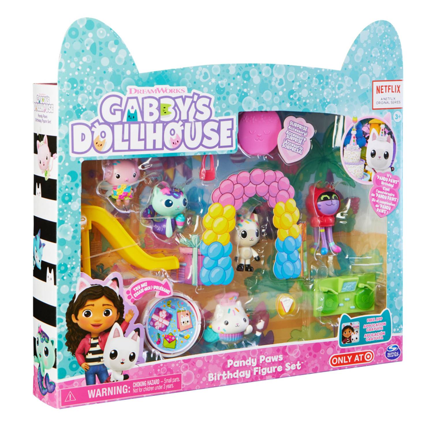 Gabby's Dollhouse, Casa de Muñecas con 2 Figuras de Juguete, 8 Muebles, 3  Accesorios, 2 Cajas Sorpresa y Sonidos, Juguetes para niños y niñas a  Partir de 3 años : : Juguetes y Juegos
