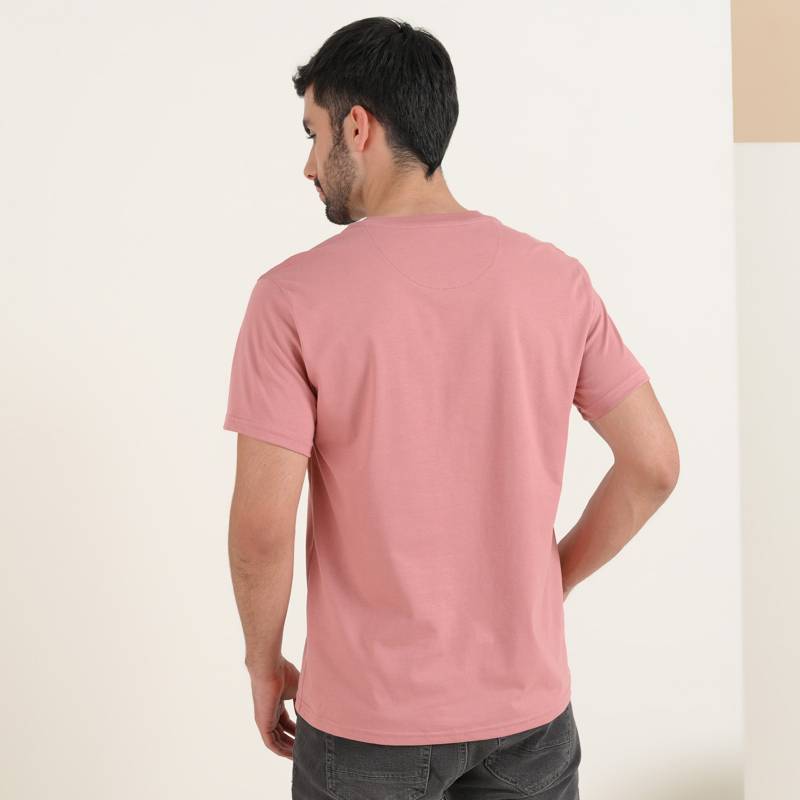 Camiseta basica para hombre con bordado en el frente Hamer – HAMER