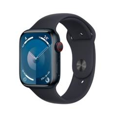 APPLE - Apple Watch Series 9 (GPS + Celullar) Plata 45mm Correa Talla S/M