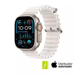 Apple Watch Ultra 2 (GPS + Celullar) Caja de titanio 49mm Correa Talla Única