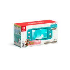 NINTENDO - Consola Nintendo Switch Lite Edicion Timmy & Tommy¿s Aloha Animal Crossing 32GB