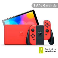 NINTENDO - Consola Nintendo Switch OLED Edicion Mario Rojo 64GB
