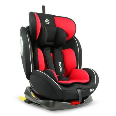 Silla De Auto Para Bebe Supra 360 Isofix Black Grupo 0+ 1 2 3