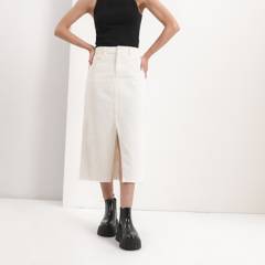 SYBILLA - Falda de jean Medio para Mujer Sybilla