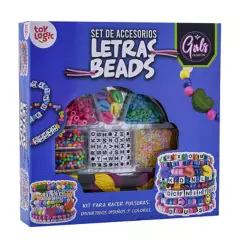 TOYLOGIC - Set De Accesorios Letras Beads Toy Logic