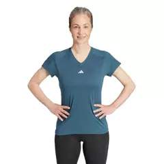 ADIDAS - Camiseta Minimalista AEROREADY Essentials para Mujer Adidas