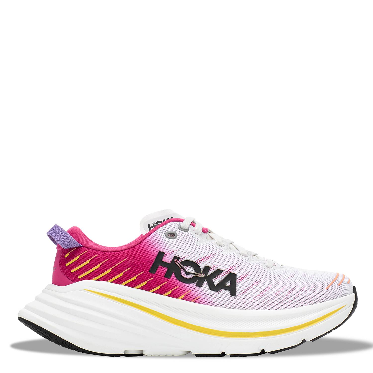 Zapatillas Hoka W Rincon 3 Blanco/Fucsia Mujer