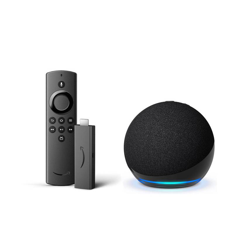 Combo  Echo Dot 5ta gen Altavoz Inteligente + Fire TV Stick Lite con  Alexa 1ra Gen Conexión Bluetooth PLAYSTATION