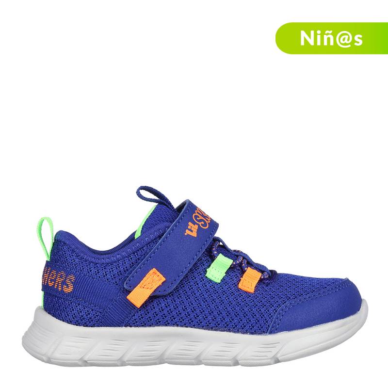 Tenis Nino Velcro 30 AZUL OSCU