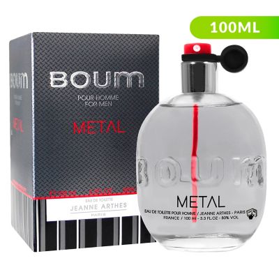 Perfume Hombre Jeanne Arthes Boum Homme Metal 100ml EDT  