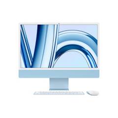 APPLE - iMac Azul | Chip M3  de Apple |8GB de RAM | 256GB SSD de Almacenamiento | macOS | Pantalla Retina 4.5K 24 pulgadas | MQRQ3E/A| Computador iMac