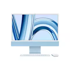 APPLE - iMac Azul | Chip M3  de Apple |8GB de RAM | 256GB SSD de Almacenamiento | macOS | Pantalla Retina 4.5K 24 pulgadas | MQRQ3E/A| Computador iMac