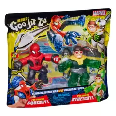 GOO JIT ZU - Goo Jit Zu Marvel Héroes Versus X 2 Spider Vs D. Octopus