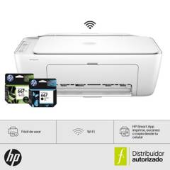 HP - Impresora multifuncional HP Desk Jet Ink Advantage 2875 | a Color | Compatible con Windows | Escaner y Copiadora