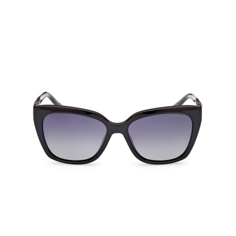  GUESS Gafas de sol clásicas para mujer, color negro brillante,  talla 54 18 145 de EE. UU, Negro brillante : Ropa, Zapatos y Joyería