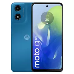 MOTOROLA - Celular Motorola Moto G04 128GB Verde | 8GB RAM | cámara posterior 16 MP | cámara frontal 5 MP | pantalla 6.5 pulgadas + Unisoc T606