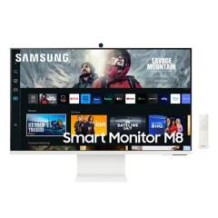 SAMSUNG - Monitor Inteligente Samsung  32 Pulgadas |M8 Blanco |Tasa de Refresco 60HZ