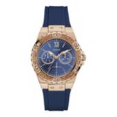 Reloj Guess Para Mujer LIMELIGHT. Reloj Silicona Azul W1053L1