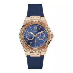 GUESS - Reloj Guess Para Mujer LIMELIGHT. Reloj Silicona Azul W1053L1