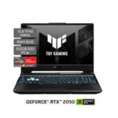 Portátil TUF Gaming A15 | GeForce RTX 2050 | AMD Ryzen 5 | 8GB de RAM | 512G SSD de almacenamiento | Windows 11 | 15.6 Pulgadas | FA506NF-HN003W | Computador portátil Gamer