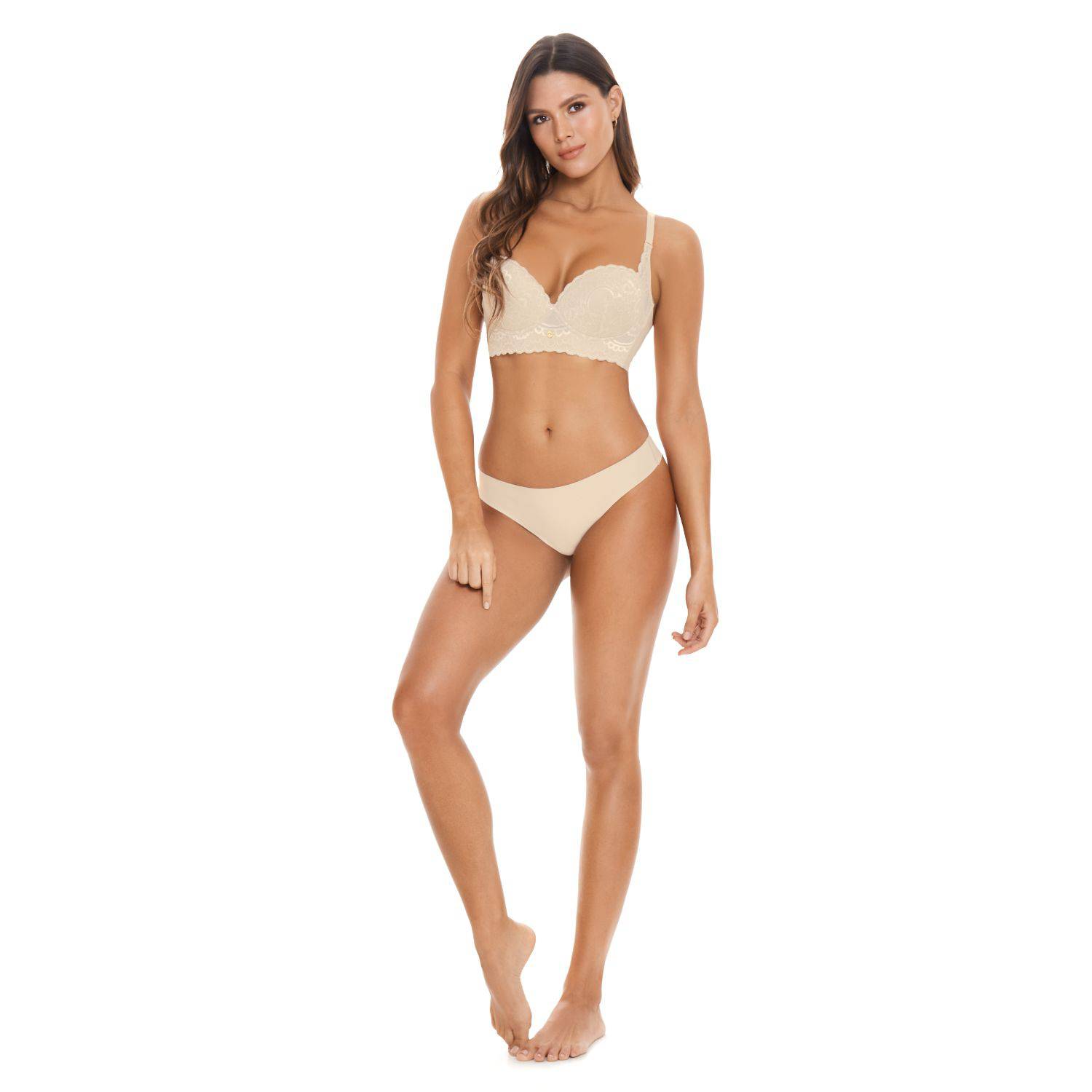 Brasier Strapless Con arco LEONISA