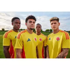 ADIDAS - Camiseta Oficial de Fútbol Local Colombia 2024