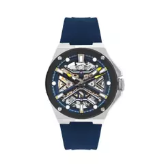 SLAZENGER - Reloj Slazenger Hombre AUTOMATIC. Reloj Silicona Azul SL.9.2265.1.04