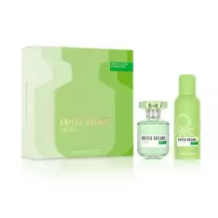 BENETTON - Set de Perfume Mujer Benetton Incluye: Desodorante 150ml