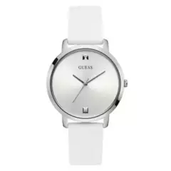 GUESS - Reloj Guess Mujer NOVA. Reloj Silicona Blanco W1210L1