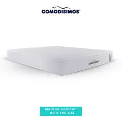 COMODISIMOS - Colchón Sencillo Firmeza Media Ortopédico Resortado con Pillow Línea Access 90 x 190 cm Comodísimos