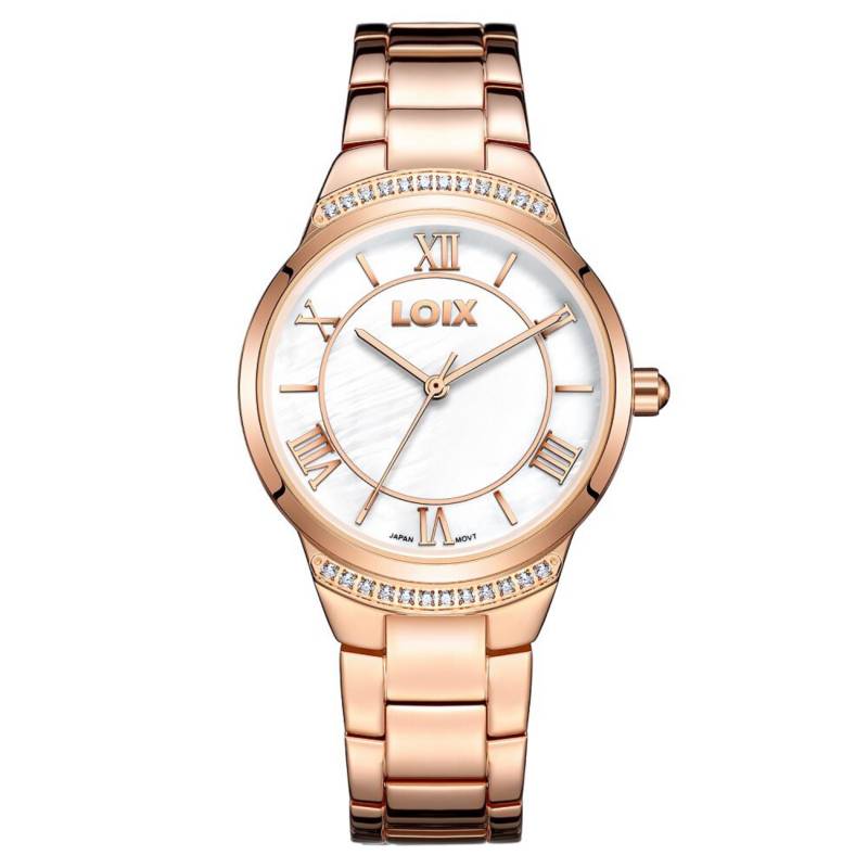 Loix - Reloj Dama Loix  Rosa/Blanco Ref. L1174-5
