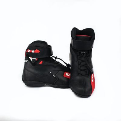 Bota 21Blackjack Hombre Motera Extreme 77013 Negro - Rojo