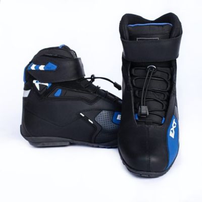 Bota 21Blackjack Hombre Motera Extreme 77009 Negro - Azul 77013