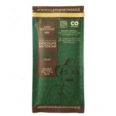 JUANCHOCONAT - Barra Chocolate 100% Cacao Sin Tost