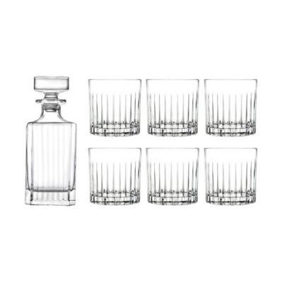 Set Licoreras Whisky 7 Piezas Timeless Rcr 73271020006