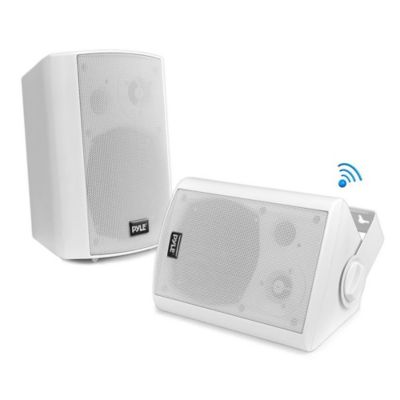 Altavoz Estéreo Para Exteriores Con Montaje En Par Pylehome Pdwr61Btwt