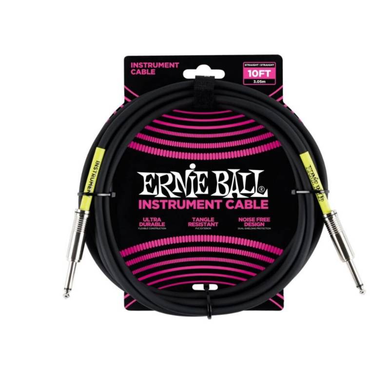 Ernie Ball - Cable para instrumento straight/angle