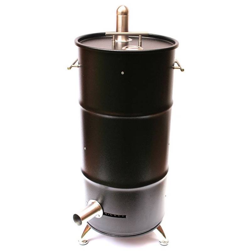 Crate & Barrel - Cilindro Ahumador para Asado BBQ