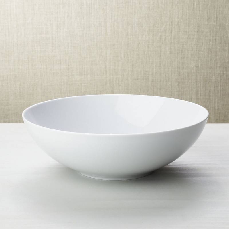 CRATE & BARREL - Bowl para Servir en Porcelana Aspen 26 cm
