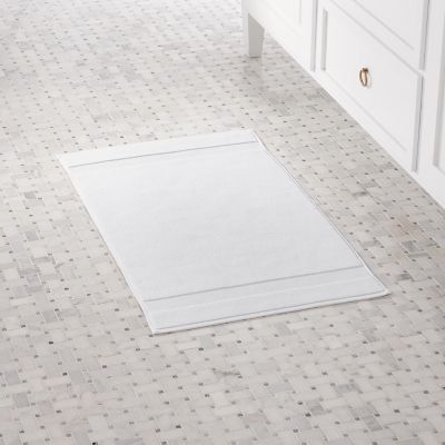 Alfombra Turkish De Baño Blanca Crate & Barrel 283828